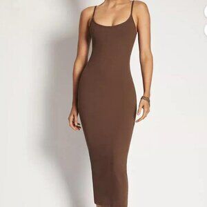 Meshki Alexis Ribbed Cami Midi Dress